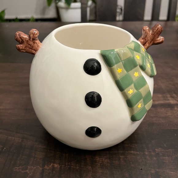 Holiday Snowman Cookie Jar ☃️ 🍪 - Picture 6 of 9